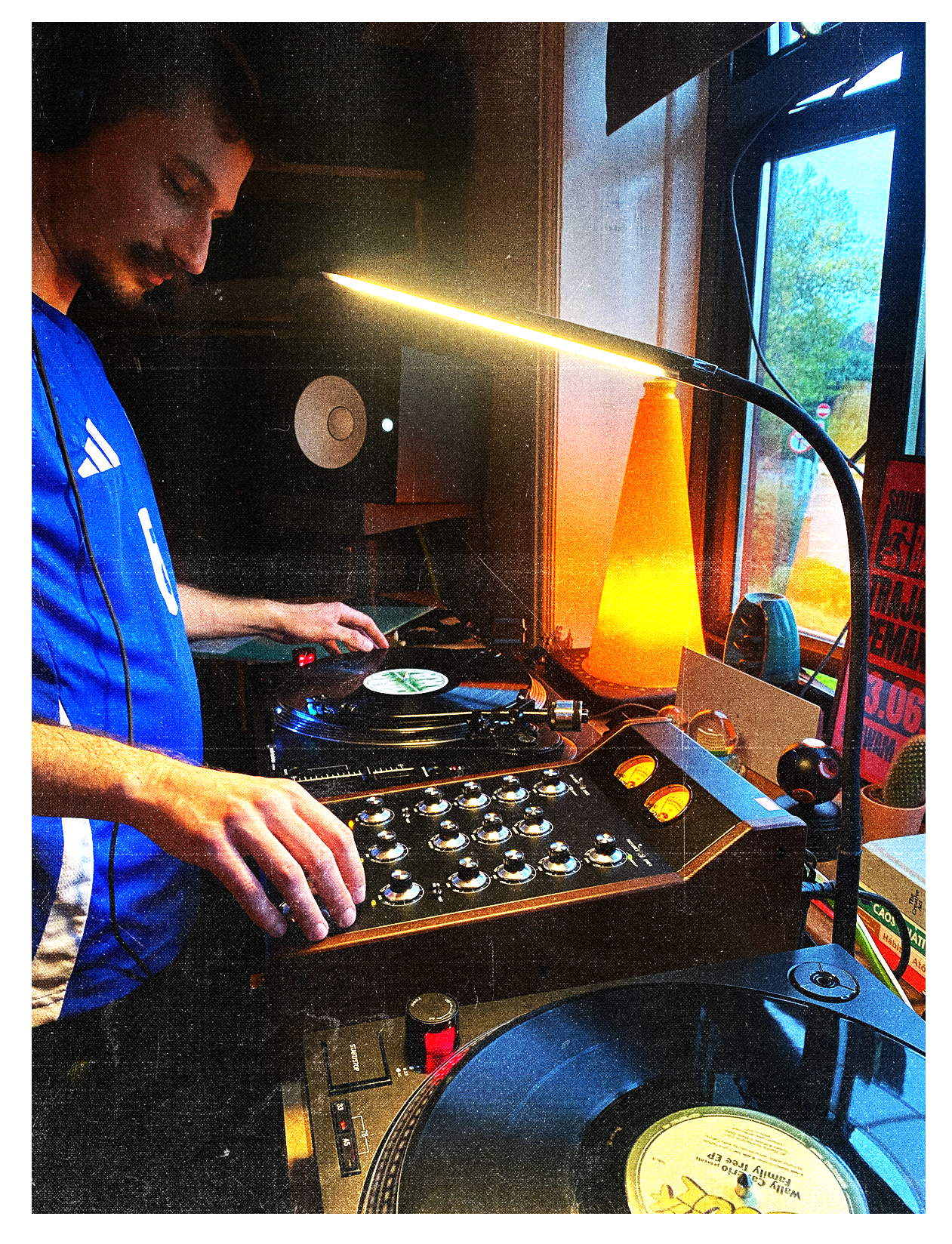 DJ LAB session — studio setup